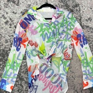 Colorful Graphic Women's Top